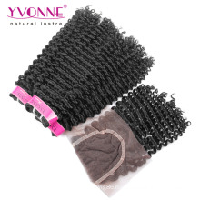 Brazilian Hair Weave Bundles with Closure